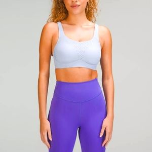 Lululemon RUN TIMES BRA HIGH SUPPORT, Blue Linen